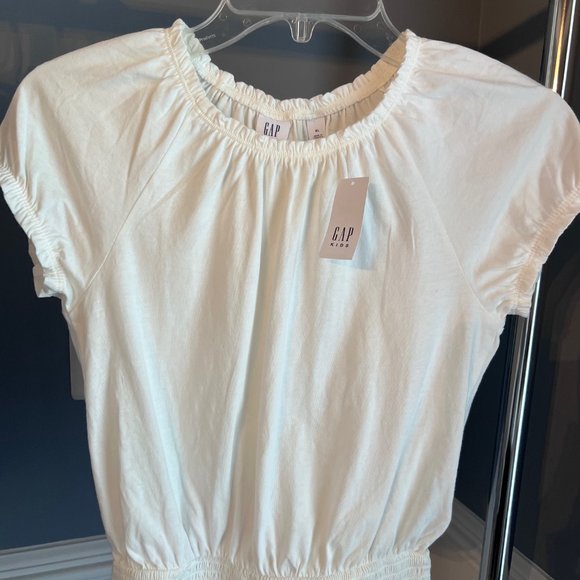 GAP Girls White Top Sz. 12 NWT - Picture 3 of 5